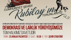 Devrim şehidi Kubilay'ı Menemen yine unutmadı