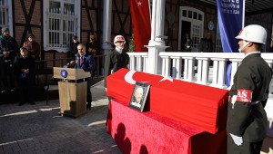 Ekrem Barışık belediyeden uğurlandı