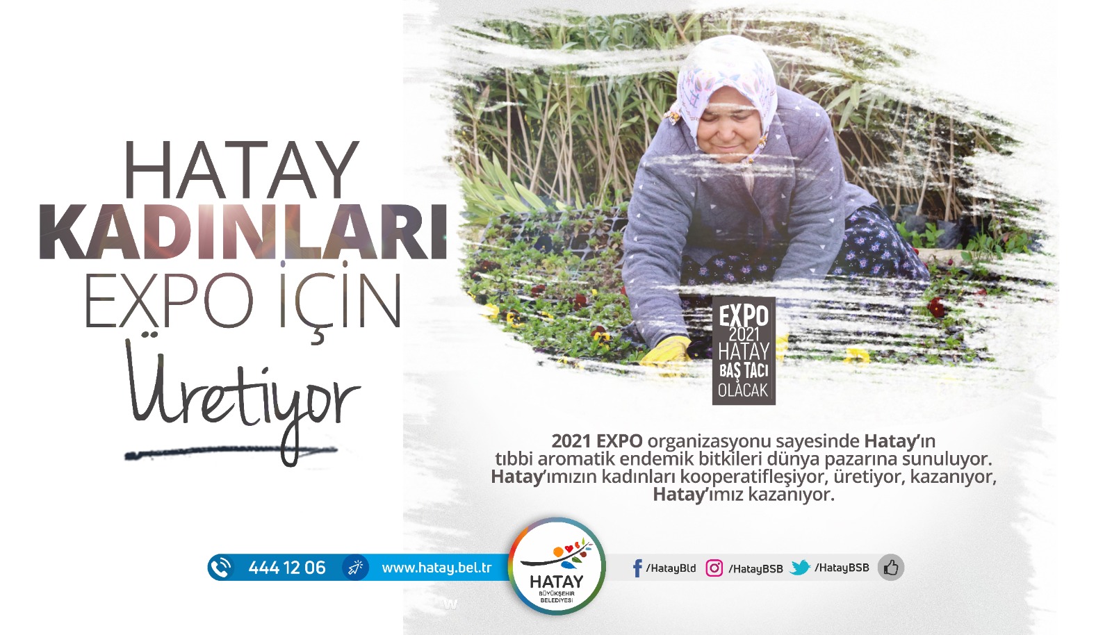 EXPO'YA KADIN ELİ DEĞECEK