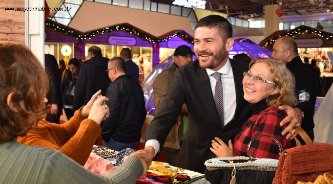 FOÇA YEREL ÜRÜNLERİ LEZZETLİ KIŞ ŞÖLENİNDE