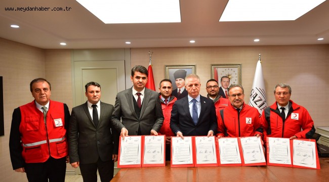 Gaziantep SYDV ile Kızılay işbirliği vatandaşa aş olacak