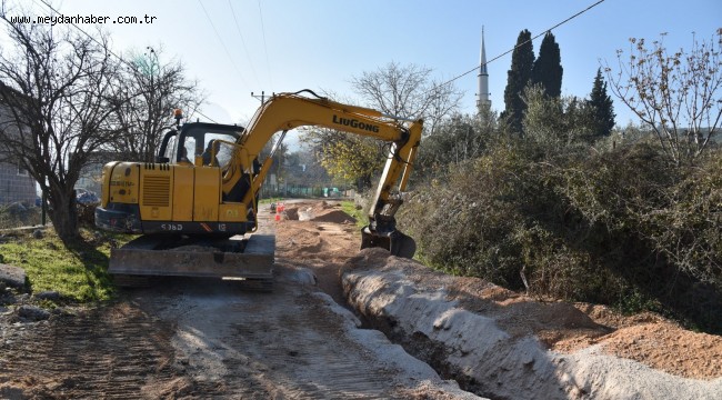 Gürle Mahallesi'nin İçme Suyu Hattı Modernize Ediliyor