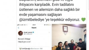HALUK LEVENT VE AHBAP'TAN İZMİT BELEDİYESİ'NE TEŞEKKÜR