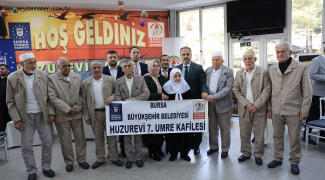 Huzurevinde umre heyecanı