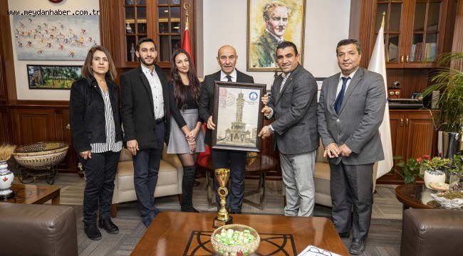 İzmir Birlik Platformu, İzmir Büyükşehir Belediye Başkanı Tunç SOYER'i ziyaret etti