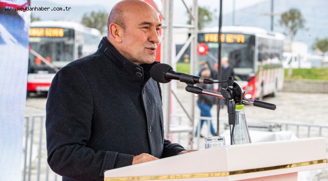 İzmir'e yerli üretim 15 yeni otobüs