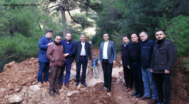 KAYNAKLAR KÖYÜNDE SU SORUNU ÇÖZÜLÜYOR.