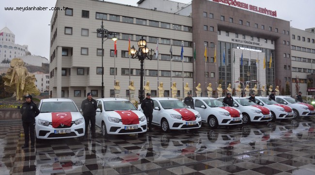 KEÇİÖREN İLÇE EMNİYET MÜDÜRLÜĞÜNE 7 ARAÇ TAHSİS EDİLDİ