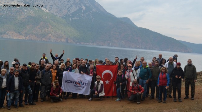 Konyaaltı Belediyesi'nden doğa yürüyüşü