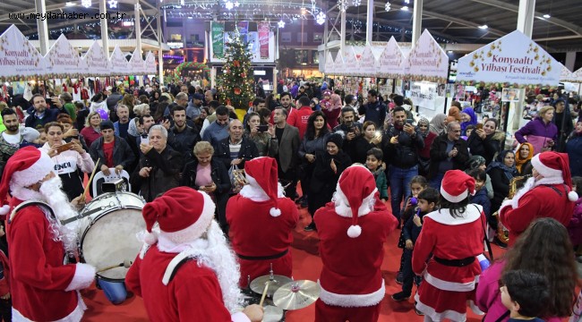 Konyaaltı'nda yeni yıl heyecanı başladı..