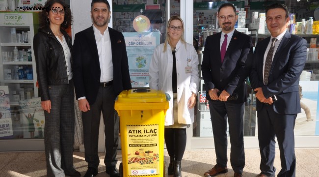 Menderes'te Atık İlaçlar Toplanıyor