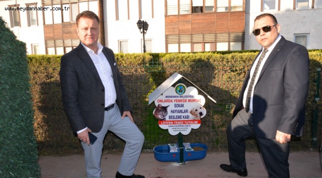 Menemen Belediyesi'nden can dostlar için örnek proje