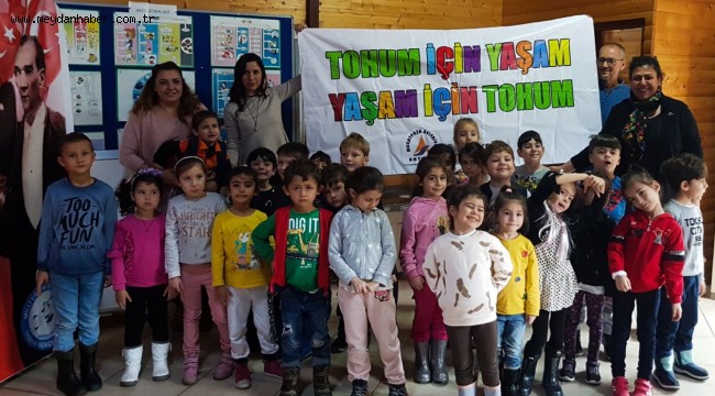 Minikler tarımla tanışıyor