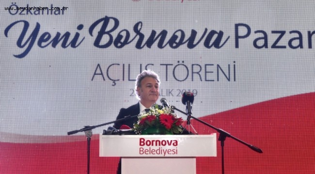 Özkanlar Yeni Bornova Pazarı açıldı