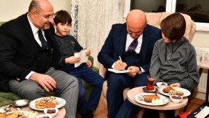 Soyer'den itfaiye erine teşekkür ziyareti