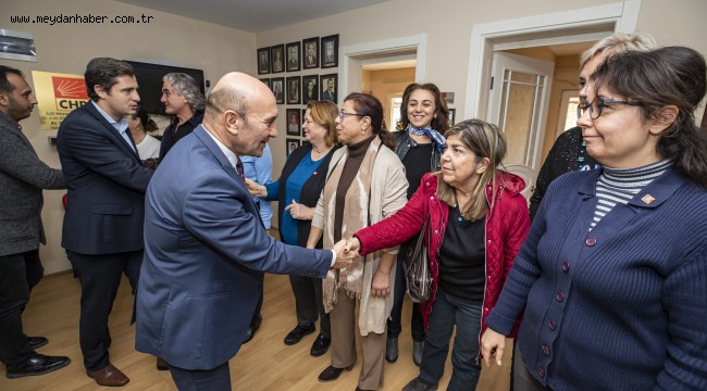 Soyer'den Urla'da demokrasi ve dayanışma mesajı