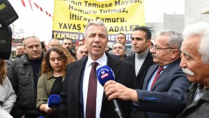 TAKSİCİ ESNAFINDAN BAŞKAN YAVAŞ'A TAM DESTEK