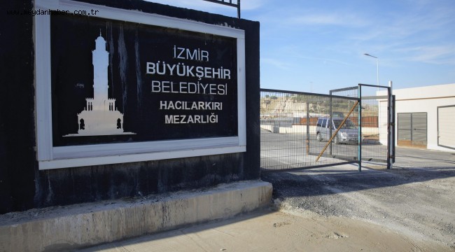 Torbalı ve Bornova'da yeni gömü alanları açıldı