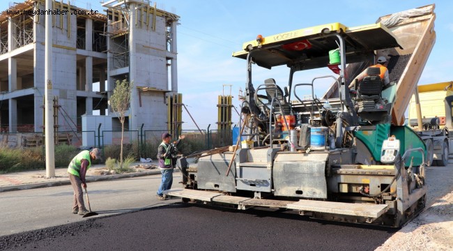 Ulukent OSB'de yollar yenileniyor