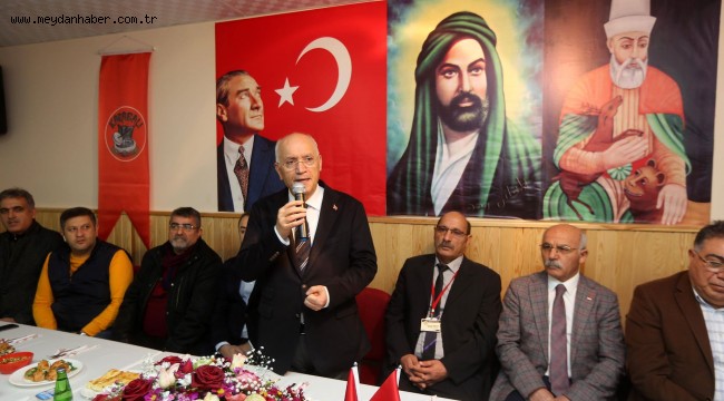 Yaşar'dan hemşeri derneklerine tam destek