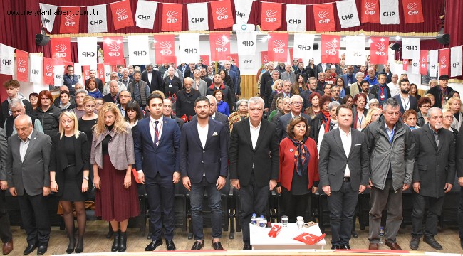 YENİ, CHP FOÇA İLÇE BAŞKANI AYLA YILMAZ OLDU