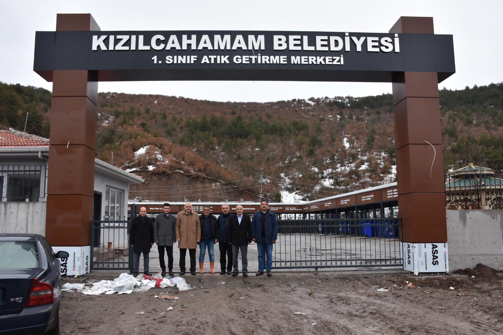 1.Sınıf Atık Getirme Merkezi Çok Yakında Hizmete Başlayacak