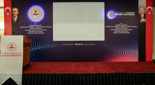 Antalya'da organize suçlarla mücadele eğitimi düzenlendi