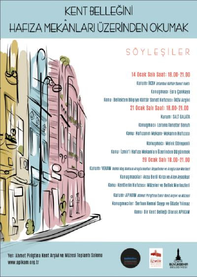 APİKAM'da hafıza mekânları konuşulacak