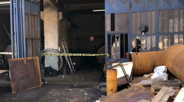 Başakşehir'de sanayi sitesinde patlama