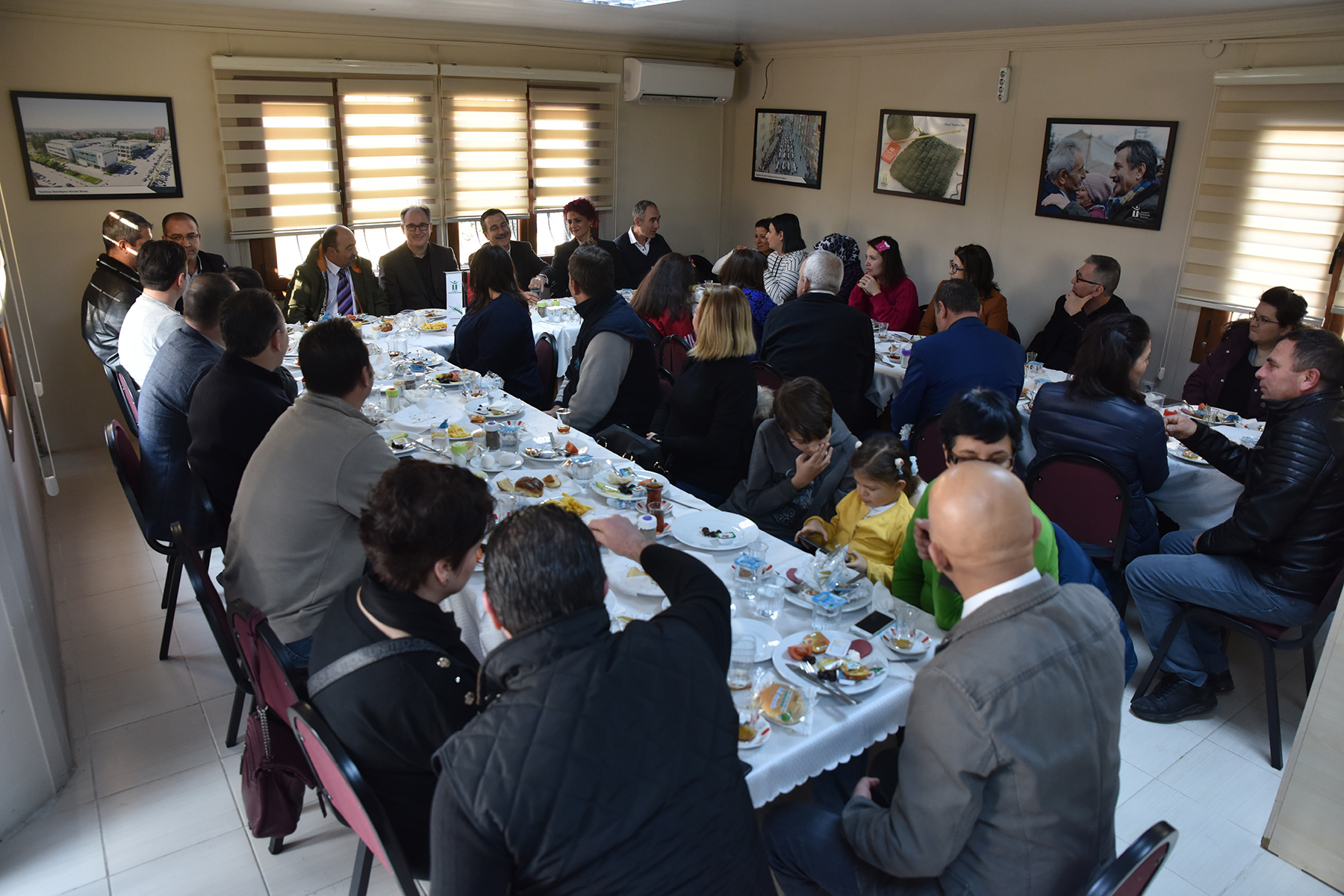 BAŞKAN ATAÇ EYT'LİLER İLE BULUŞTU