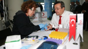  Başkan Batur, kan bağışı kampanyası başlattı