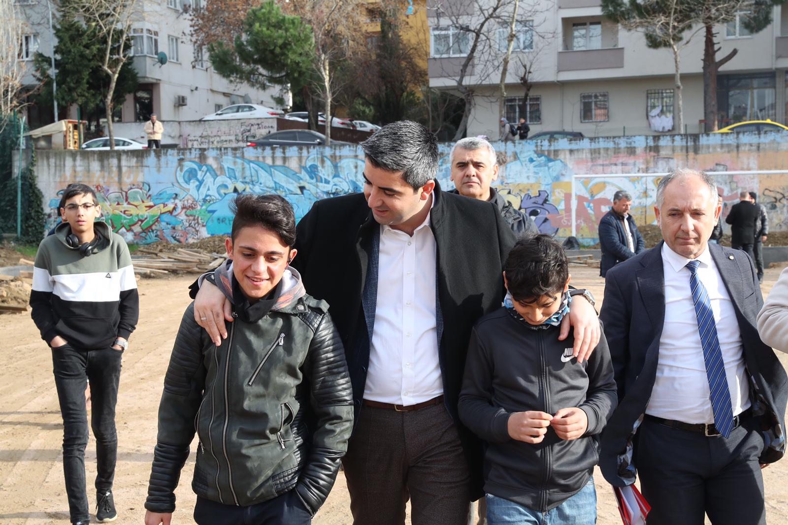 Başkan Gökhan Yüksel, Devam Eden Projeleri Yerinde İnceledi