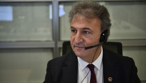 Başkan İduğ çağrı merkezinde