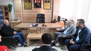 Başkan Semih Esen, okulda incelemelerde bulundu