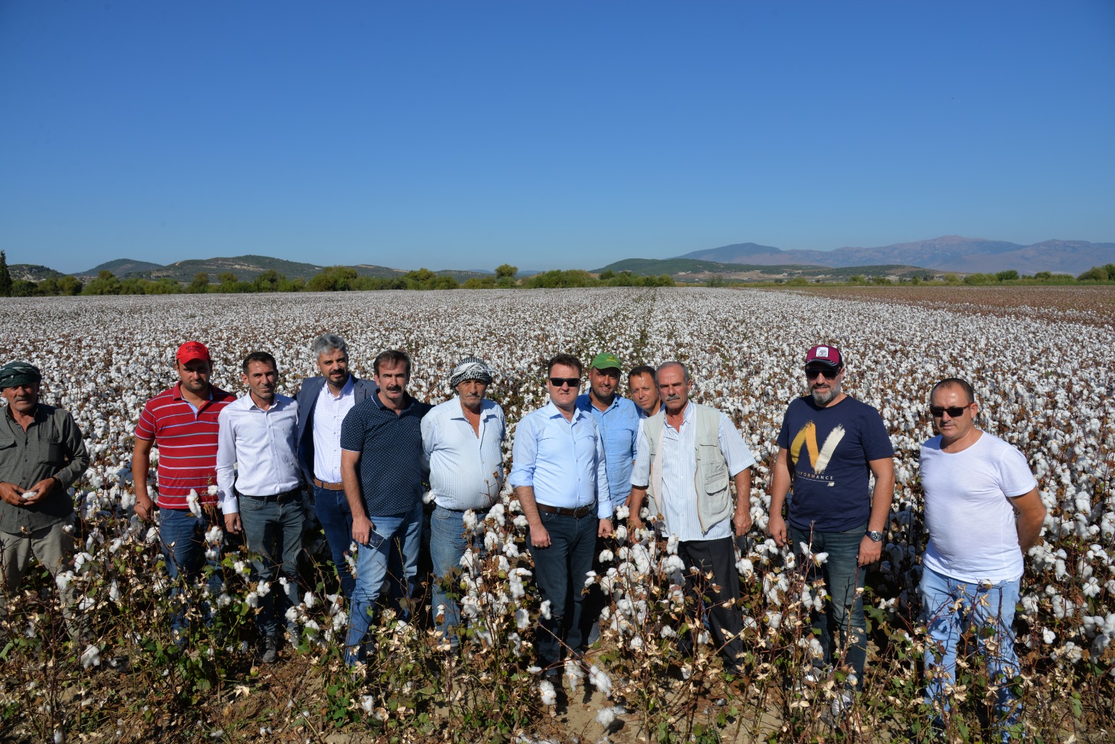 Başkan Serdar Aksoy'dan pamuk üreticisine büyük destek