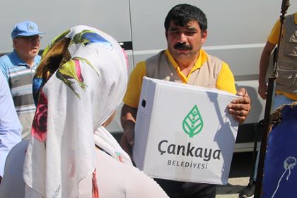 ÇANKAYA BELEDİYESİ İHTİYAÇ SAHİPLERİNİN DE YANINDA