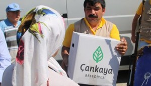 ÇANKAYA BELEDİYESİ İHTİYAÇ SAHİPLERİNİN DE YANINDA