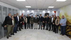 CHP Konak'tan Batur'a ziyaret