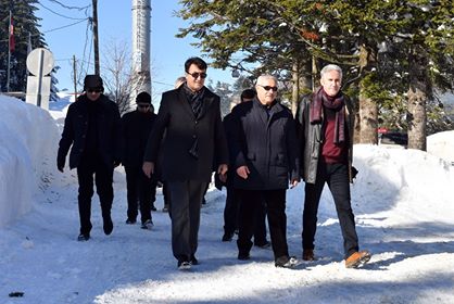 Dündar, Yargıtay Üyelerine Uludağ'ı Gezdirdi