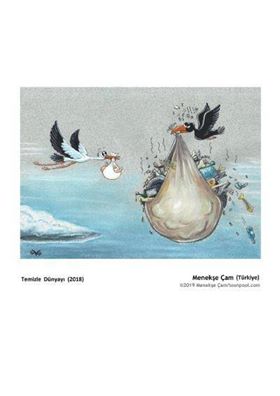 Gelecek için 5 kıtadan 100 karikatür