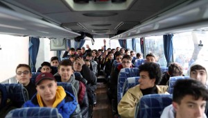 Gençler Kefken Kış Kampı'na uğurlandı