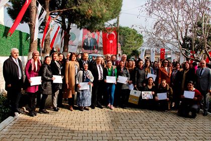 İpekböceği üretimine dut fidanı desteği