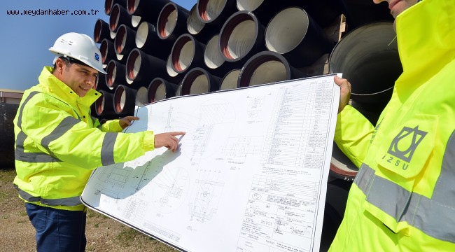 İZSU 2019'da yarım milyonluk yatırım yaptı