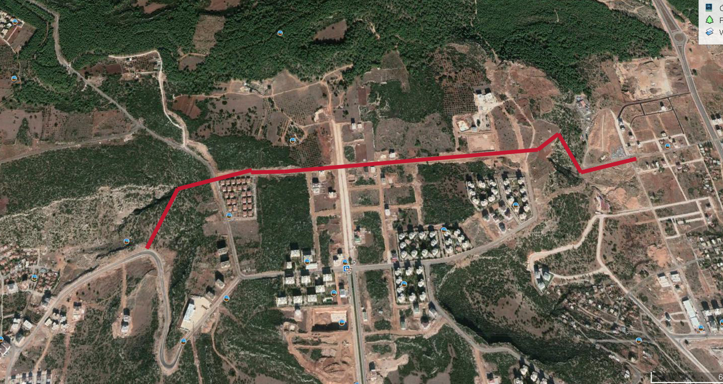 Kepez'den büyük bir yol yapımı daha