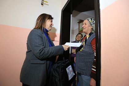 KINALI KUZULARIN ASKER ÇANTASI BAŞKAN SENGEL'DEN