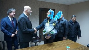 Lostra esnafından Tanta'ya teşekkür ziyareti