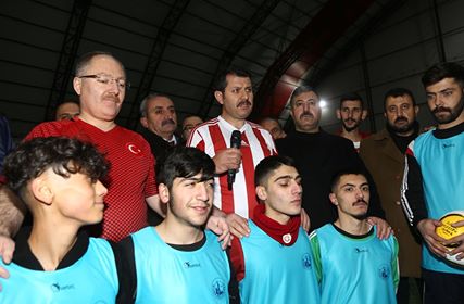 MAHALLELER ARASI FUTBOL TURNUVASI BAŞLADI...