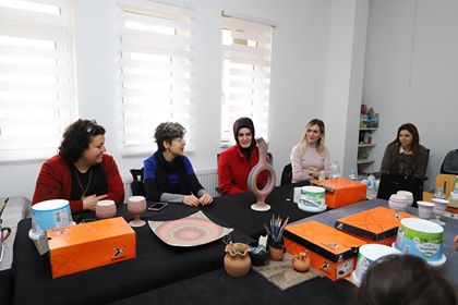 MELEK ARI'DAN KADIN GİRİŞİMCİLERE ZİYARET
