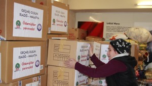 Ödemiş'ten Elazığ ve Malatya'ya yardım eli