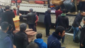 Ödemişlilerin yardımları Elazığ'a ulaştı